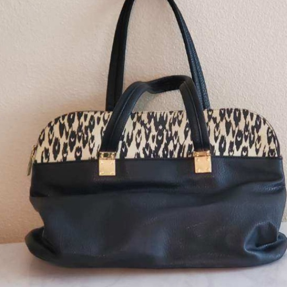 Faux leather bag